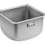 Pintinox Pentola Quadrata in Acciaio Inox