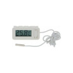 Termometro digitale per frigo - 50 + 70 °C Bianco