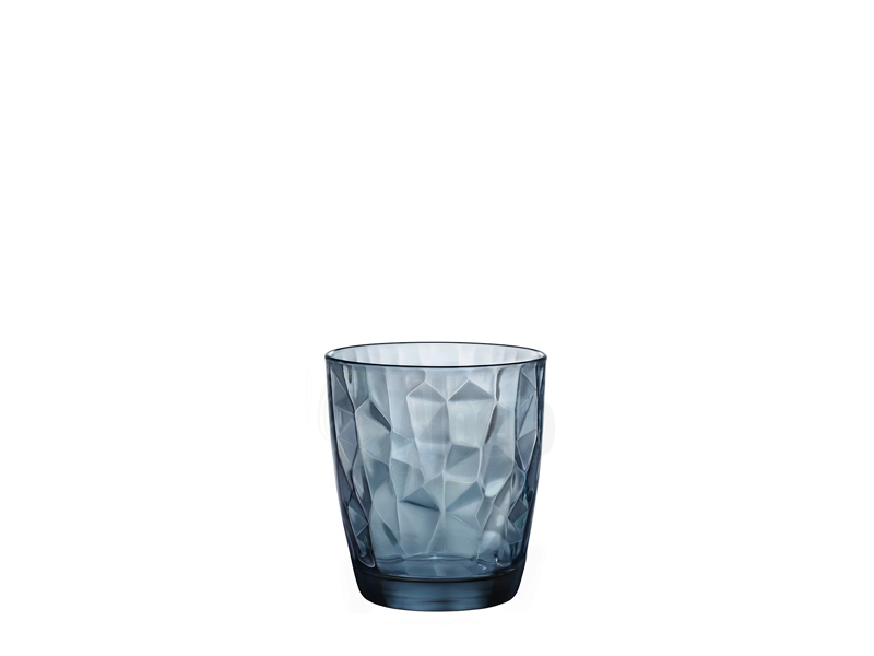 Set 12 Bicchieri Bormioli Rocco Diamond – 6 Da 300ml E 6 Da 400ml, Effetto Diamante, Robusto