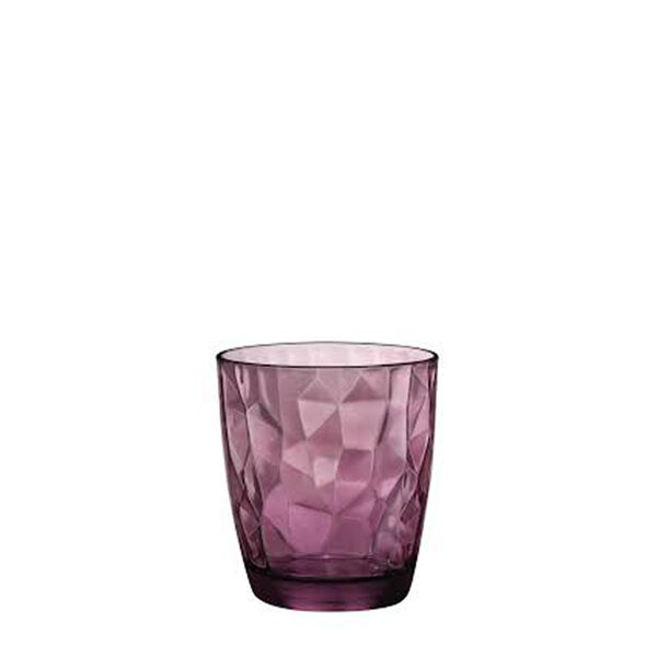 Set 6 pz. Bicchiere Acqua Purple Diamond 30,5 cl.-Bormioli Rocco