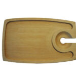 Meeting - Vassoio Buffet in legno massello di faggio 23x14 cm