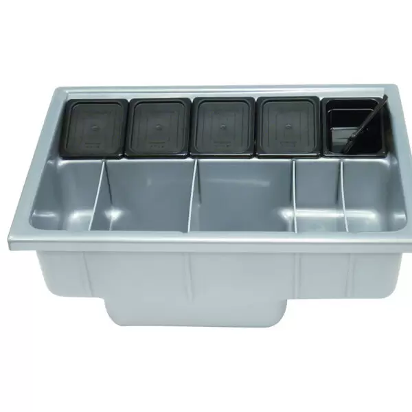 The Bars - Drink station da incasso in SBC grigia metallizzata