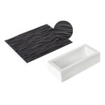 SilkoMart Professional - Stampo in Silicone Decorativo Kit Wood