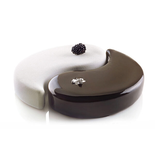 SilkoMart Professional – Stampo Torta in Silicone Ying Yang 2500