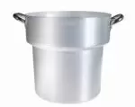 PENTOLA A GRADINO Alluminio  C/COPERCHIO CM.32