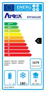 Atosa - Tavolo freezer 600 BT 2 porte con alzatina 10 cm Struttura interna ed esterna in acciaio inox, porte a chiusura automatica con guarnizioni a incastro facili da sostituire. Spigoli arrotondati per una facile pulizia, termostato digitale. Tropicalizzato. Sbrinamento automatico. In dotazione 1 griglia per porta. Piedini in acciaio regolabili. Alzatina posteriore: 10 cm Dimensioni: mm 1360x600x850h