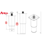 Atosa - Tavolo frigorifero 600 TN 2 porte Struttura interna ed esterna in acciaio inox, porte a chiusura automatica con guarnizioni a incastro facili da sostituire. Spigoli arrotondati per una facile pulizia, termostato digitale. Tropicalizzato. Sbrinamento automatico. Piedini in acciaio regolabili. Dimensioni: mm 1360x600x850h