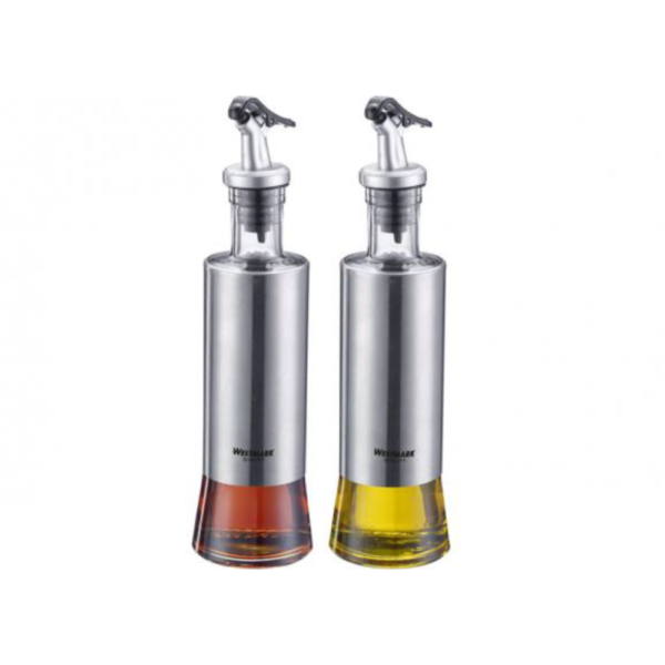 Westmark – 2 oliere vetro-acciaio inossidabile “LISSABON” 300 ml