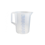 Schneider - Caraffa dosatrice Staple 5 Lt Caraffa dosatrice in polipropilene, adatta agli alimenti. Colore naturale, con scala graduata su entrambi i lati, maniglia aperta per un'impilatura salvaspazio. Resistente a temperature fino a +95 °C. Lavabile in lavastoviglie.