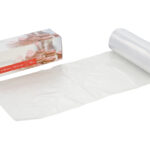Rotolo 100 sacchetti per glassa monouso ldpe 46x24x50cm eva