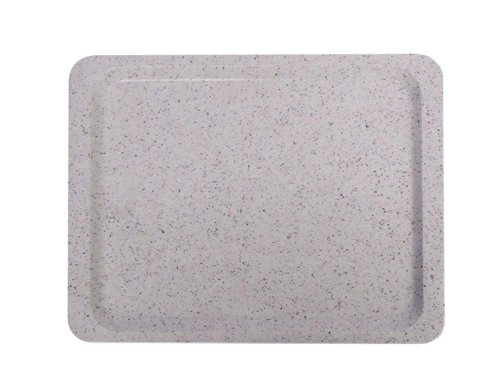 05 Vassoio in poliestere per ristoranti self-service., AmerBox, GN 1/1, Granito, 530x325mm - immagine 1