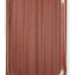 Vassoio da servizio, rettangolare, antiscivolo, laminato, AmerBox, GN 1/1, Mogano, 325x530mm