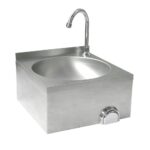 Lavandino con azionamento a ginocchio, HENDI, 400x428x(H)406mm