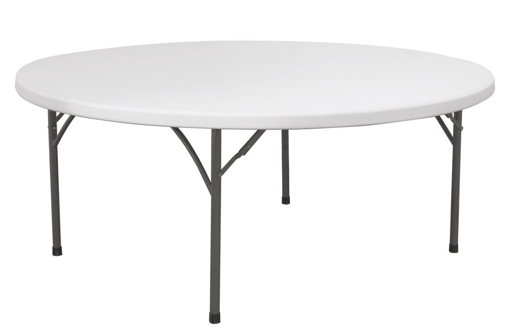 08711369810941_0 Tavolo da buffet tondo, AmerBox, Carico massimo 250 Kg., ⌀1800x(H)740mm - immagine 1