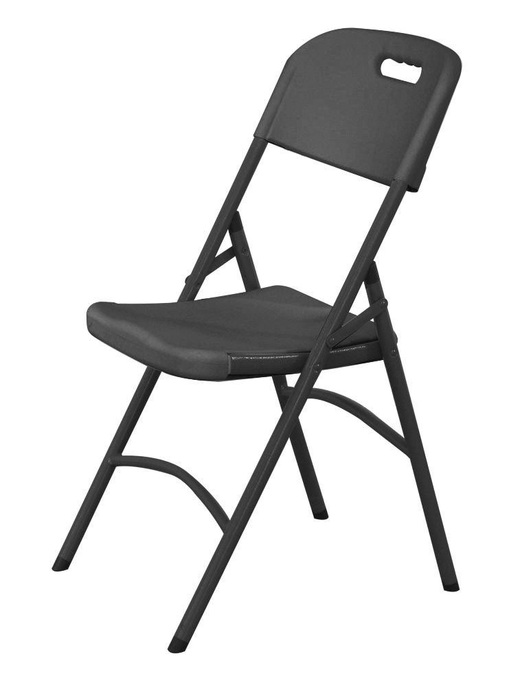 08711369810989_0 Sedia da catering, AmerBox, Carico massimo 175 Kg., Nero, 540x440x(H)840mm - immagine 1