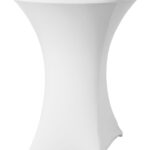 Copritavola da bar ø80-85 cm, HENDI, 811047, 810958, Bianco, ⌀850x(H)1150mm