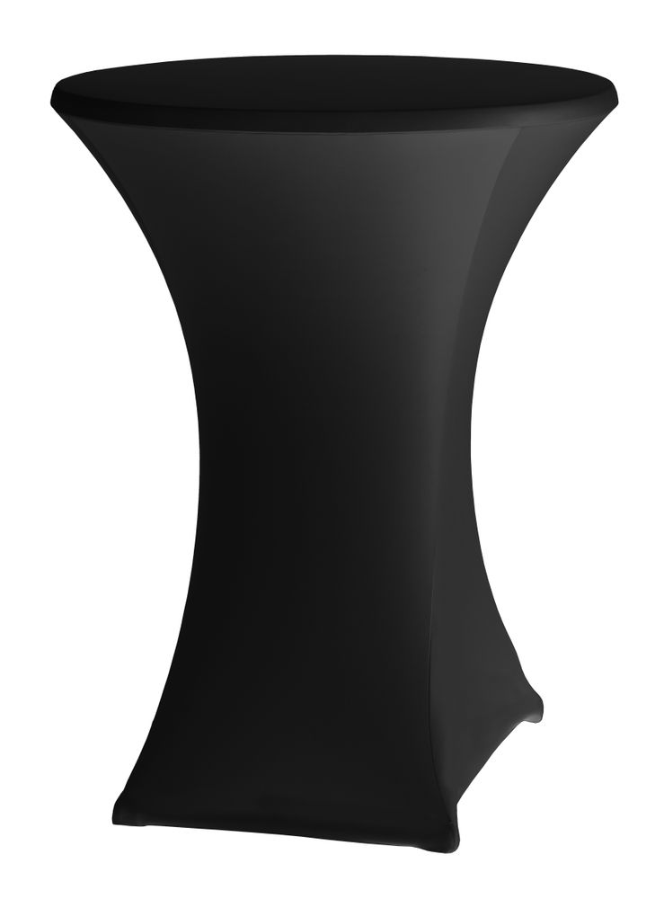 08711369813164_0 Copritavola da bar ø80-85 cm, HENDI, 811047, 810958, Nero, ⌀850x(H)1150mm - immagine 1