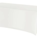 Copri tavolo rettangolare, HENDI, 810934, Bianco, 1200x760x(H)730mm
