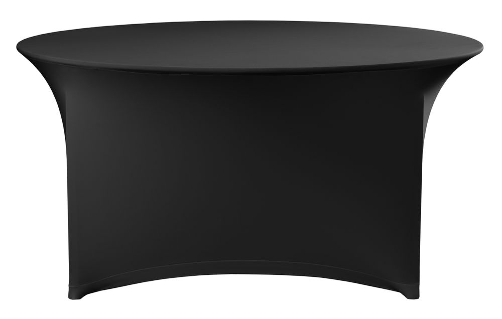 08711369814468_0 Copritavolo rotondo, HENDI, 810941, Nero, ⌀1800x(H)760mm - immagine 1