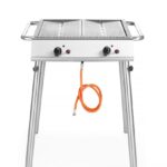 Xantos Griglia a gas , HENDI, 9,5kW, 770x710x(H)870mm