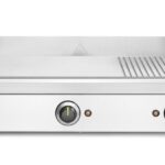 Fry top 1/3 rigata, HENDI, Kitchen Line, 230V/3500W, 697x474x(H)241mm