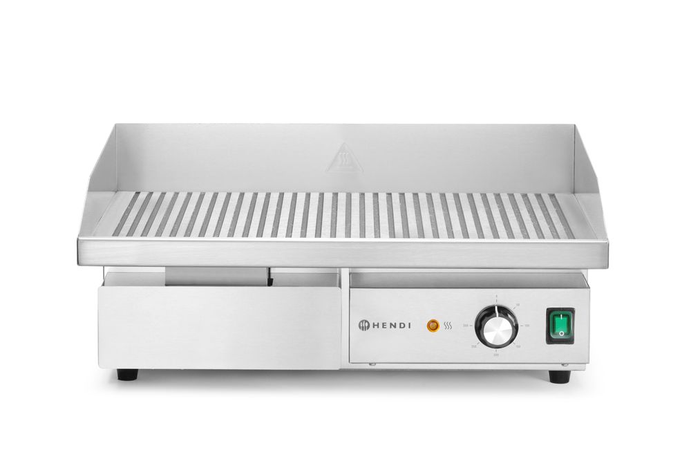 154984_OBW_2024_02_IMGP9511 Fry top rigata, HENDI, Budget Line, 230V/3000W, 550x430x(H)240mm - immagine 1