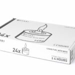 Carburante liquido con stoppino, HENDI, Durata ± 6 ore, 6 pezzi