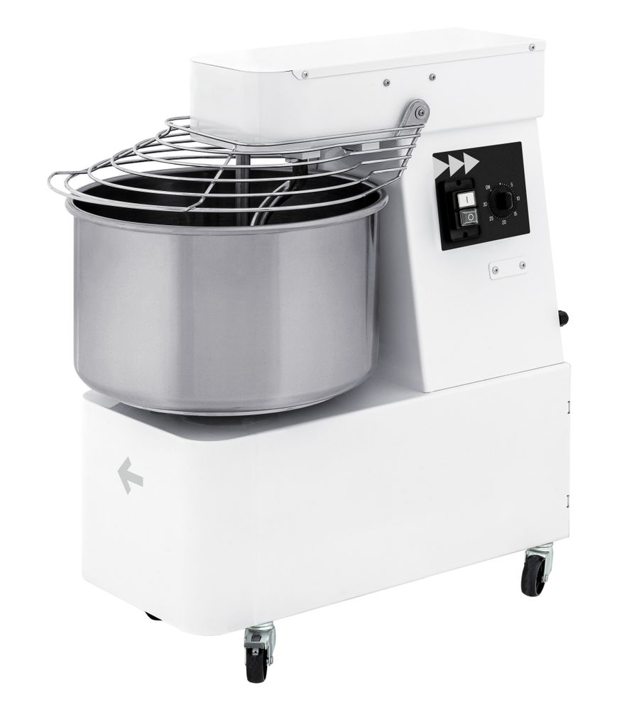 1I010003_2024 Miscelatore a spirale con testa e ciotola fisse, HENDI, 35 kg/h, 10L, 230V/370W, 240x590x(H)575mm - immagine 1