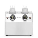 Scaldavivande per salse, HENDI, Doppio - 2x0,65L, 230V/400W, 270x223x(H)282mm