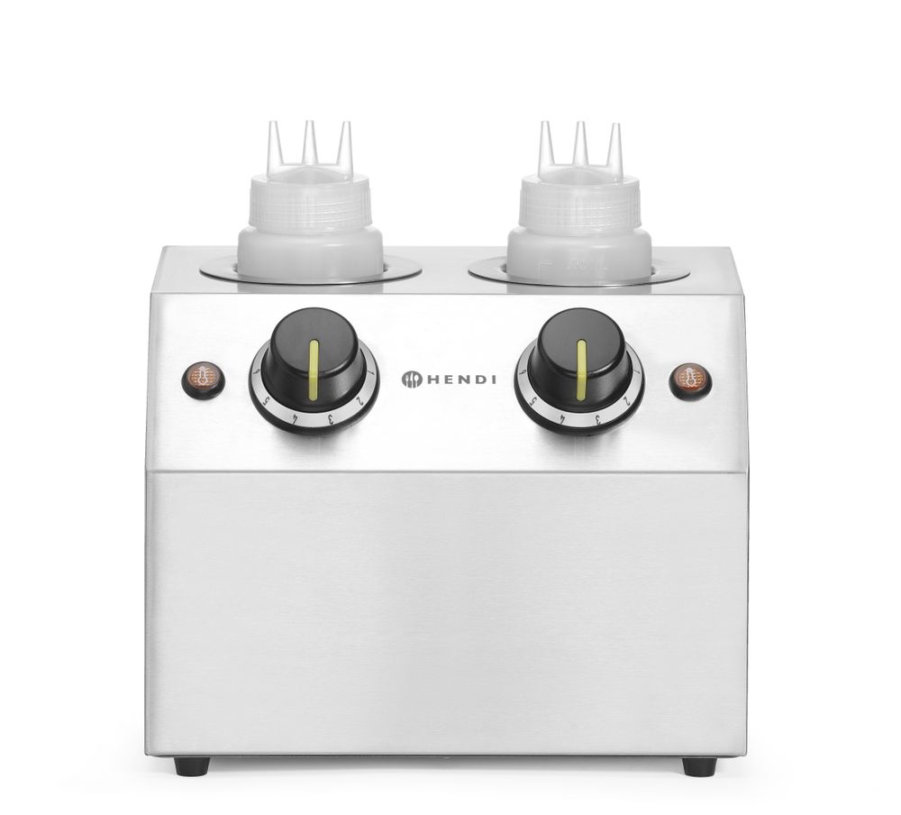 201725_OBW_2024_01_IMGP5426_R1 Scaldavivande per salse, HENDI, Doppio - 2x0,65L, 230V/400W, 270x223x(H)282mm - immagine 1