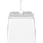 Dosatore per salse con pompa, HENDI, 2,5L, Bianco, 230x210x(H)327mm
