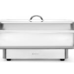 Chafing dish elettrico Pollina, HENDI, Profi Line, 9L, Argento, 230V/900W, 587x440x(H)273mm