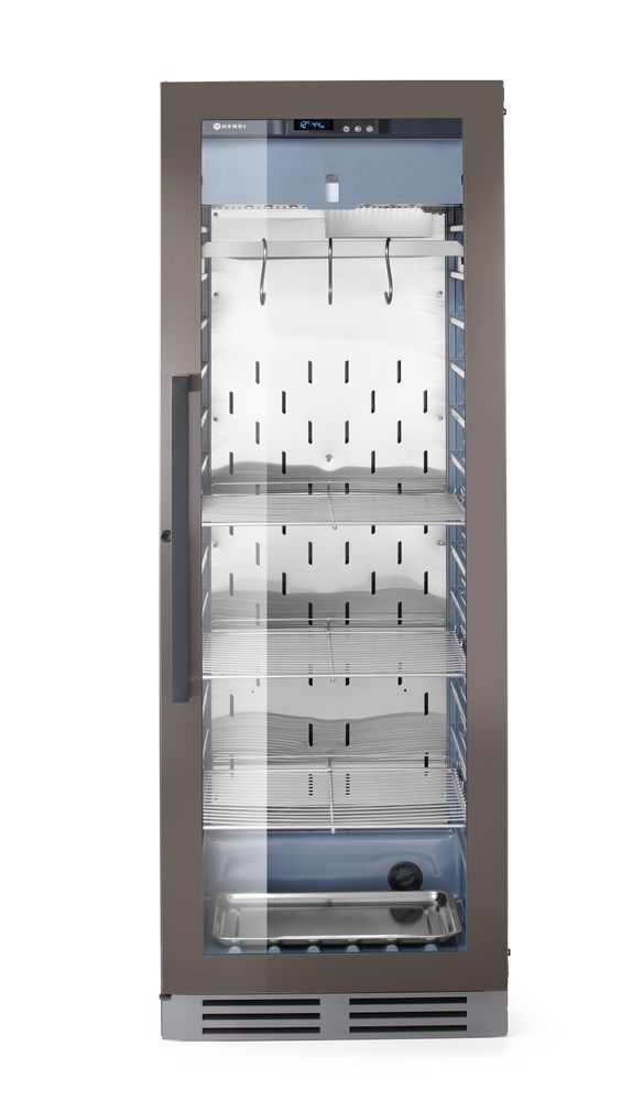 204986_OBW_2025_03__02_IMGP0841 Armadio per la frollatura della carne - dry age, Arktic, 352L, Grigio scuro, 230V/170W, 595x760x(H)1720mm - immagine 1