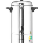Percolatore a parete singola, HENDI, 6L, 230V/1500W, 355x355x(H)470mm