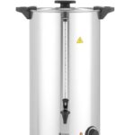 Caldaia per bevande calde a parete singola., HENDI, ≈ 200 tazze in 65 min., 30L, 230V/2500W, 415x382x(H)620mm