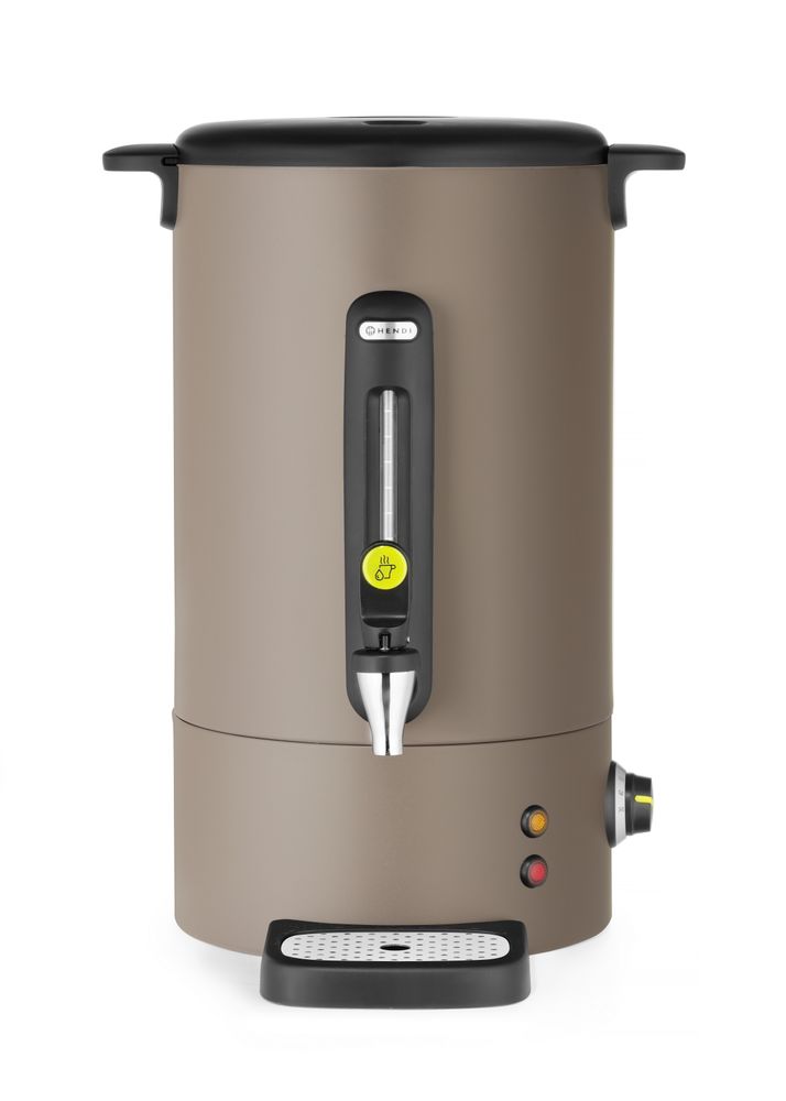 211540_1 Caldaia per bevande calde UNIQ, HENDI, designed by Robert Bronwasser, 16L, Taupe, 230V/1650W, 357x380x(H)502mm - immagine 1