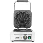 Piastra per waffle cuore, HENDI, 230V/2200W, 330x543x(H)251mm