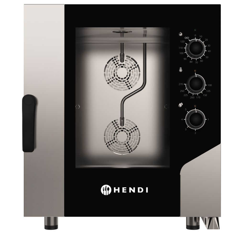 219928_2024 CONTROLLO forno a vapore a convezione 7x GN1/1, HENDI, 400V/10400W, 730x855x(H)850mm - immagine 1