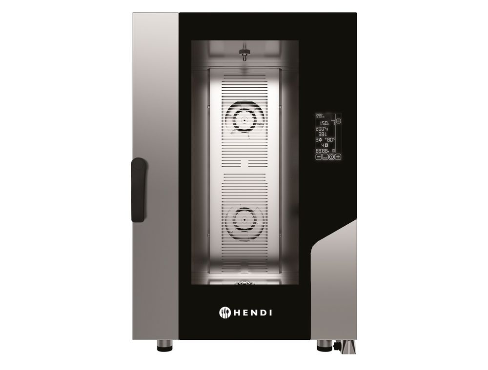 219966 Forno a vapore a convezione Contact 11 x GN 1/1, HENDI, 400V/15400W, 730x849x(H)1130mm - immagine 1