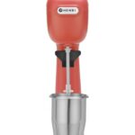 Frullino milkshaker senza BPA - Design by Bronwasser, HENDI, Rosso, 230V/400W, 170x210x(H)485mm