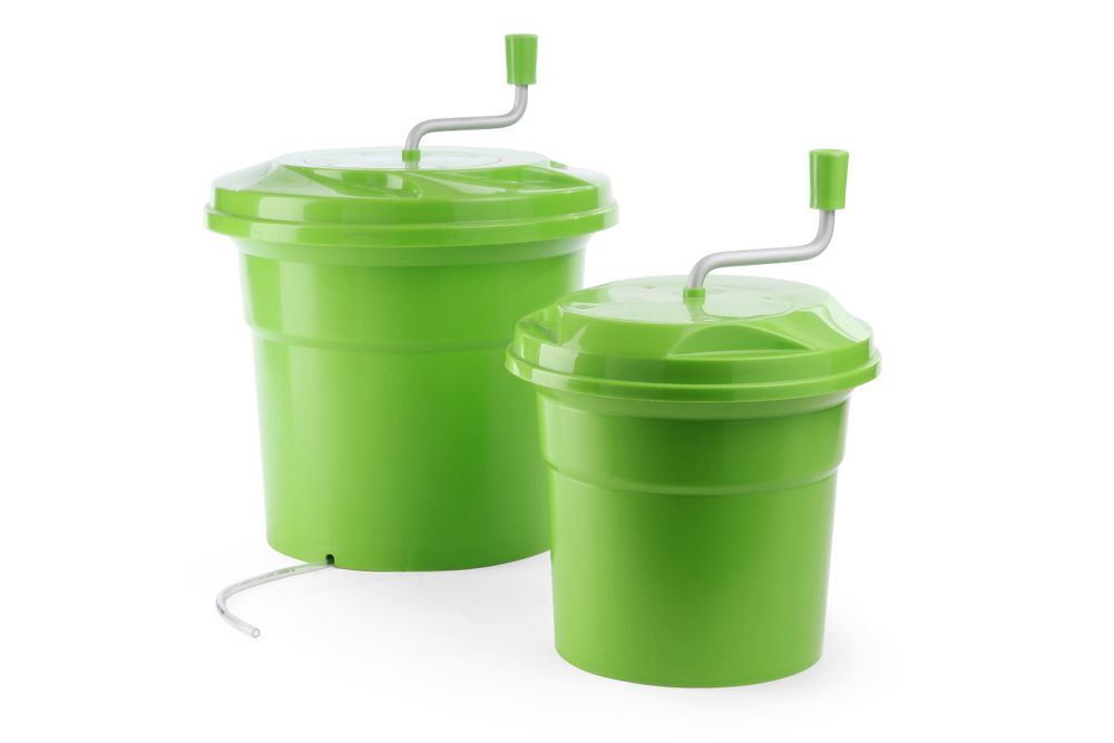 222553_222560 Centrifuga per insalata, HENDI, 12L, Verde, ⌀335x(H)430mm - immagine 1