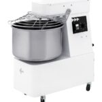 Impastatrice a spirale con testa e ciotola fisse, 2 velocità, HENDI, 88 kg/h, 32L, 400V/1700W, 430x740x(H)820mm