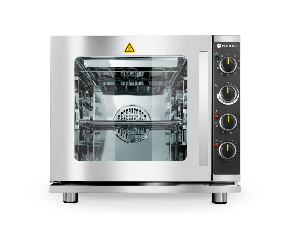 225929_OBW_2025_01 Forno a vapore a convezione con grill 4x GN 2/3, HENDI, Grigio chiaro, 230V/3000W, 625x585x(H)590mm - immagine 1