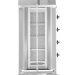 Griglia kebab a gas, HENDI, Profi Line, 230V/16W, 13kW, 735x745x(H)1110mm