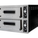 Forno Pizza BASIC 44, HENDI, 2 camere, 400V/9400W, 975x930x(H)742mm