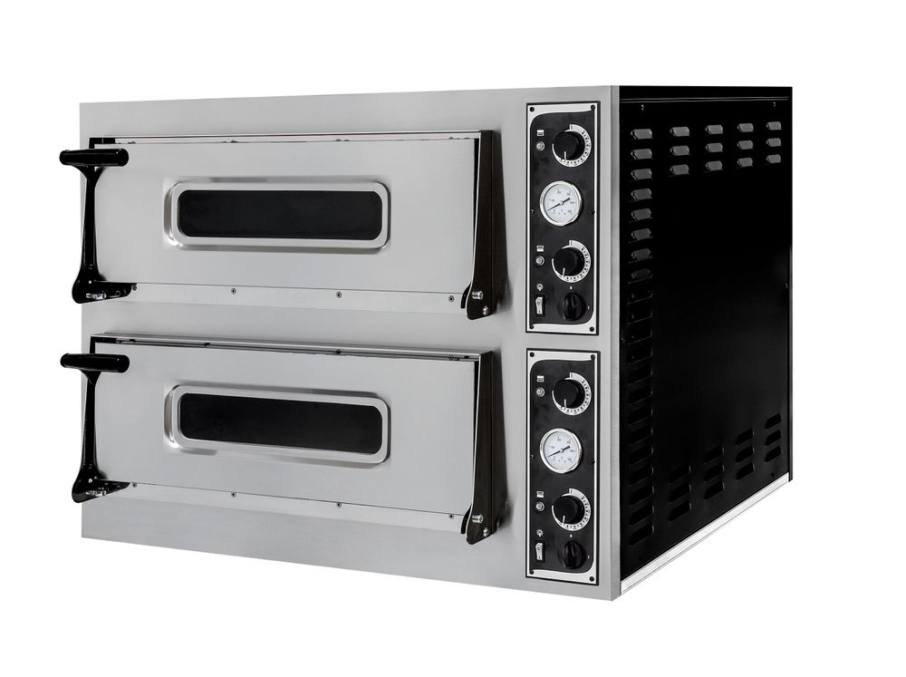 226698_nm_2021 Forno Pizza BASIC 44, HENDI, 2 camere, 400V/9400W, 975x930x(H)742mm - immagine 1