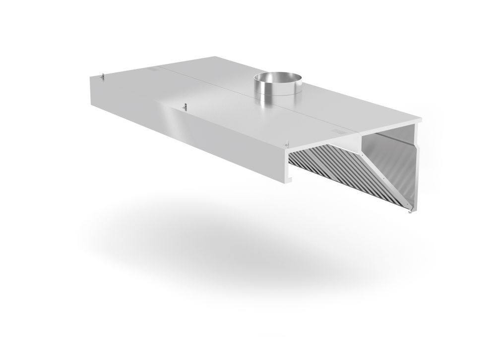 229286_2020 Cappa estrattore montata a parete, angolata, HENDI, Profi Line, senza illuminazione, 1000x700x(H)450mm - immagine 1