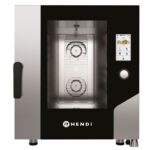 Forno a vapore a convezione – Touch 7 x GN 1/1, elettrico, con vapore diretto e touch screen controllato, HENDI, 730x784x(H)850mm