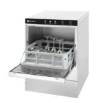 Lavabicchieri 40x40, controllo elettromeccanico, HENDI, Budget Line, 230V/2800W, 470x510x(H)710mm