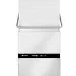 Lavastoviglie a capote - controllo elettronico, HENDI, Kitchen Line, 400V/8600W, 750x880x(H)1412mm